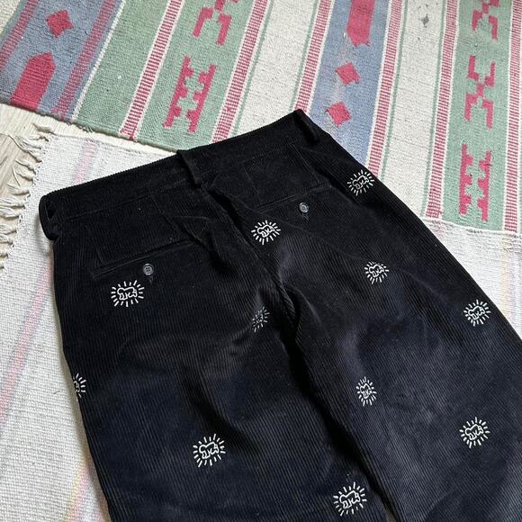 Rare Black Corduroy Noah NY Keith Haring Pant - Picture 8 of 8